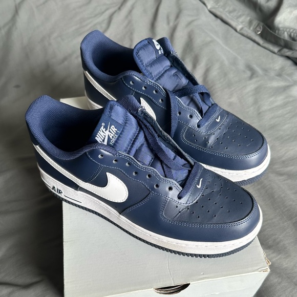 Nike Airforce 1 Midnight Navy/White - Picture 1 of 6